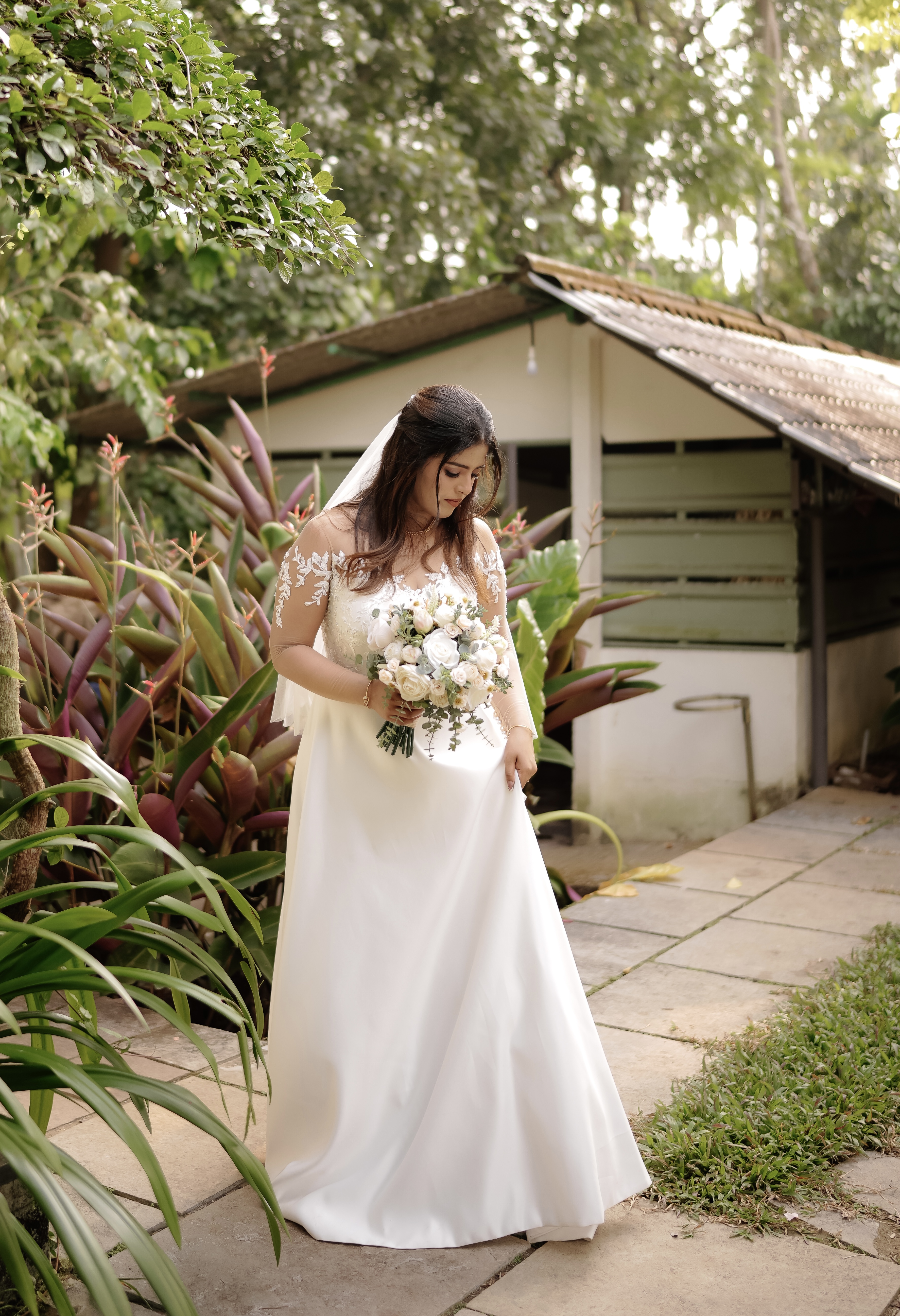 A line gowns